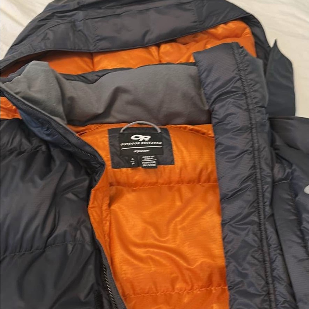 Outdoor Research Charcoal and Orange Insulated Jacket